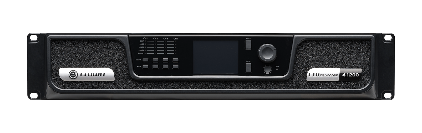 Amplificador analógico de 4 canais, 1200W por canal de saída