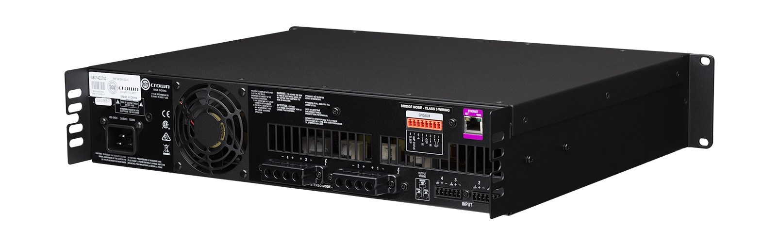 Amplificador analógico de 4 canais, 1200W por canal de saída - Imagem 7