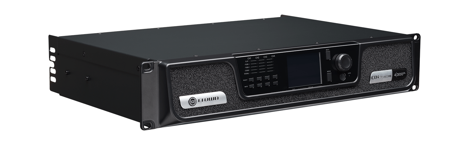 Amplificador analógico com BLU Link, 4 canais, 300W por canal de saída - Imagem 2