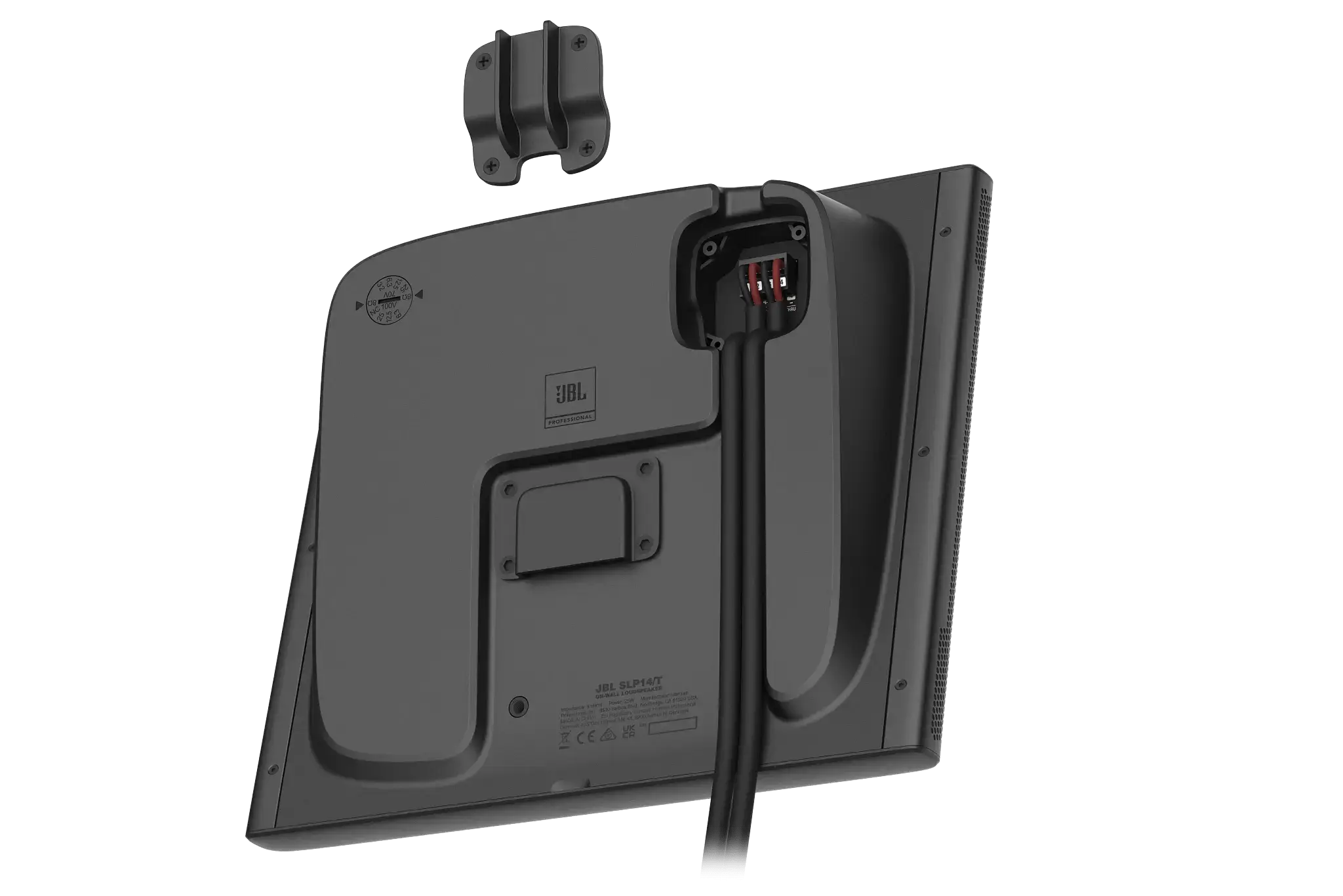 Caixa acústica com alto-falante de 3" bidirecional para parede - Imagem 3