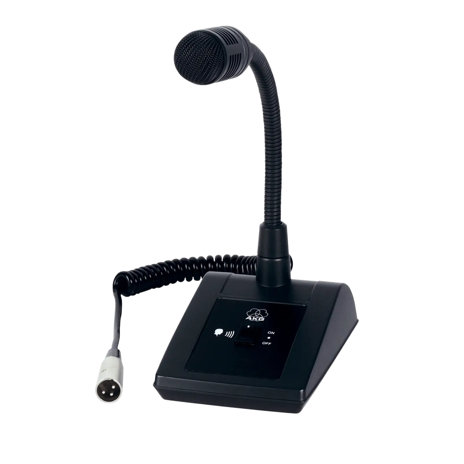 Microfone de paging dinâmico