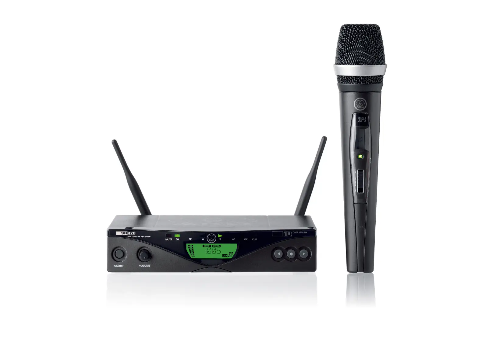 Microfone de mão sem fio