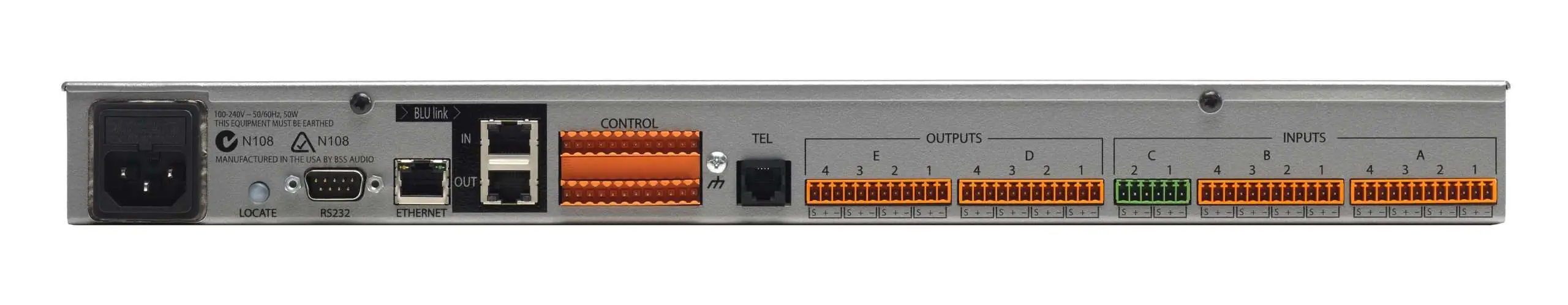 Processador de sinal 10x8 com Blu Link, AEC e Telefone Híbrido