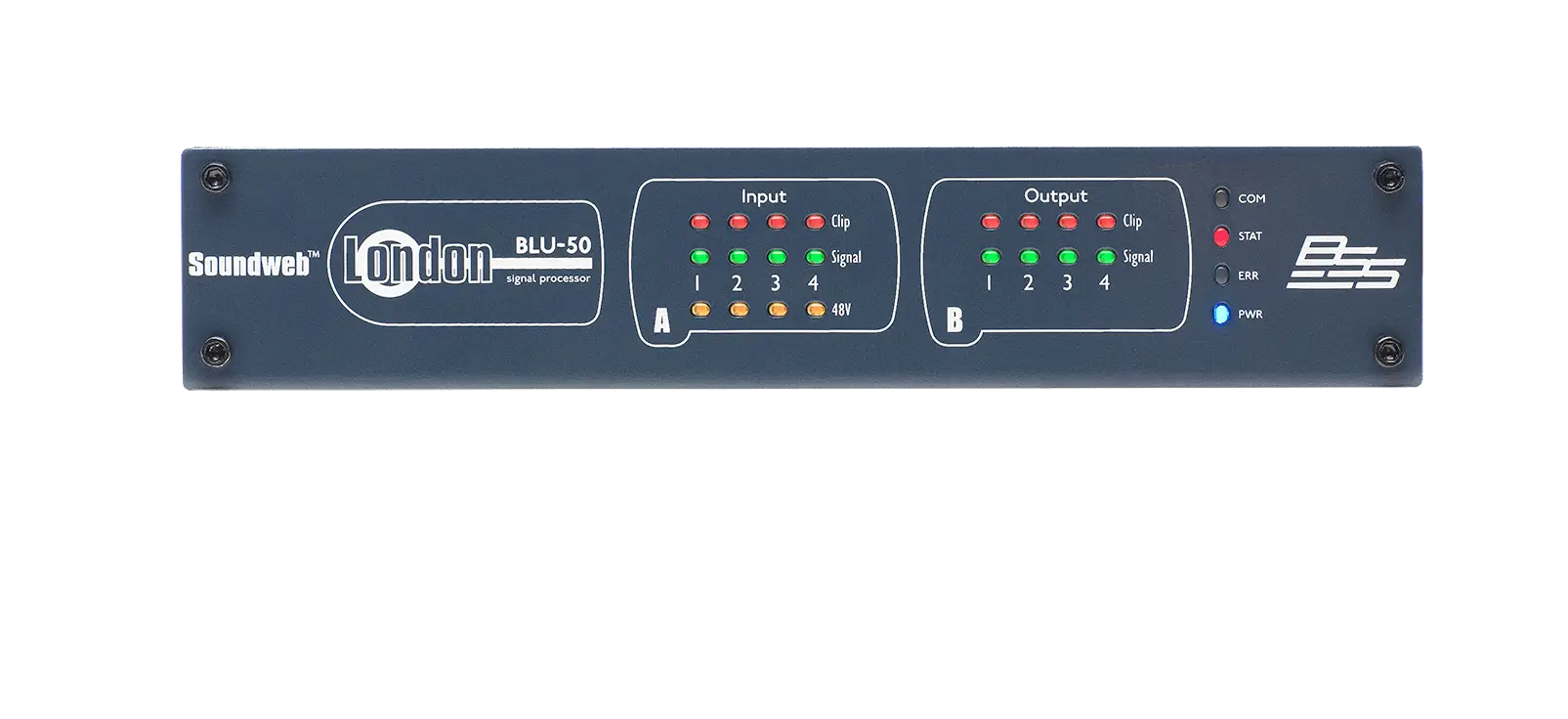 Processador de sinal 4x4 com Blu Link