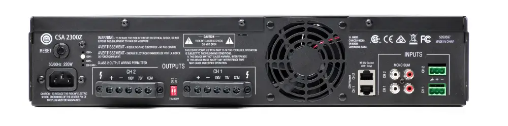 Amplificador de 2 canais com 300W por canal de saída - Imagem 2