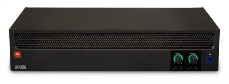 Amplificador de 2 canais com 300W por canal de saída