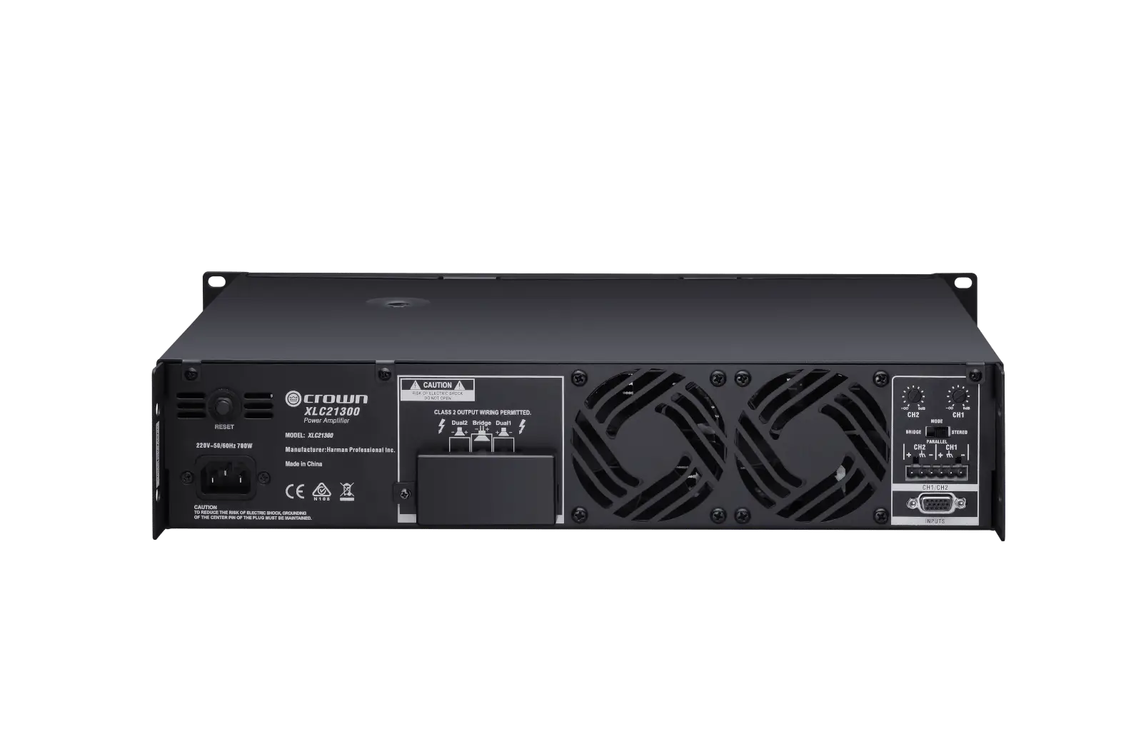 Amplificador analógico de 2 canais, 1300W @ 4Ω - Imagem 9