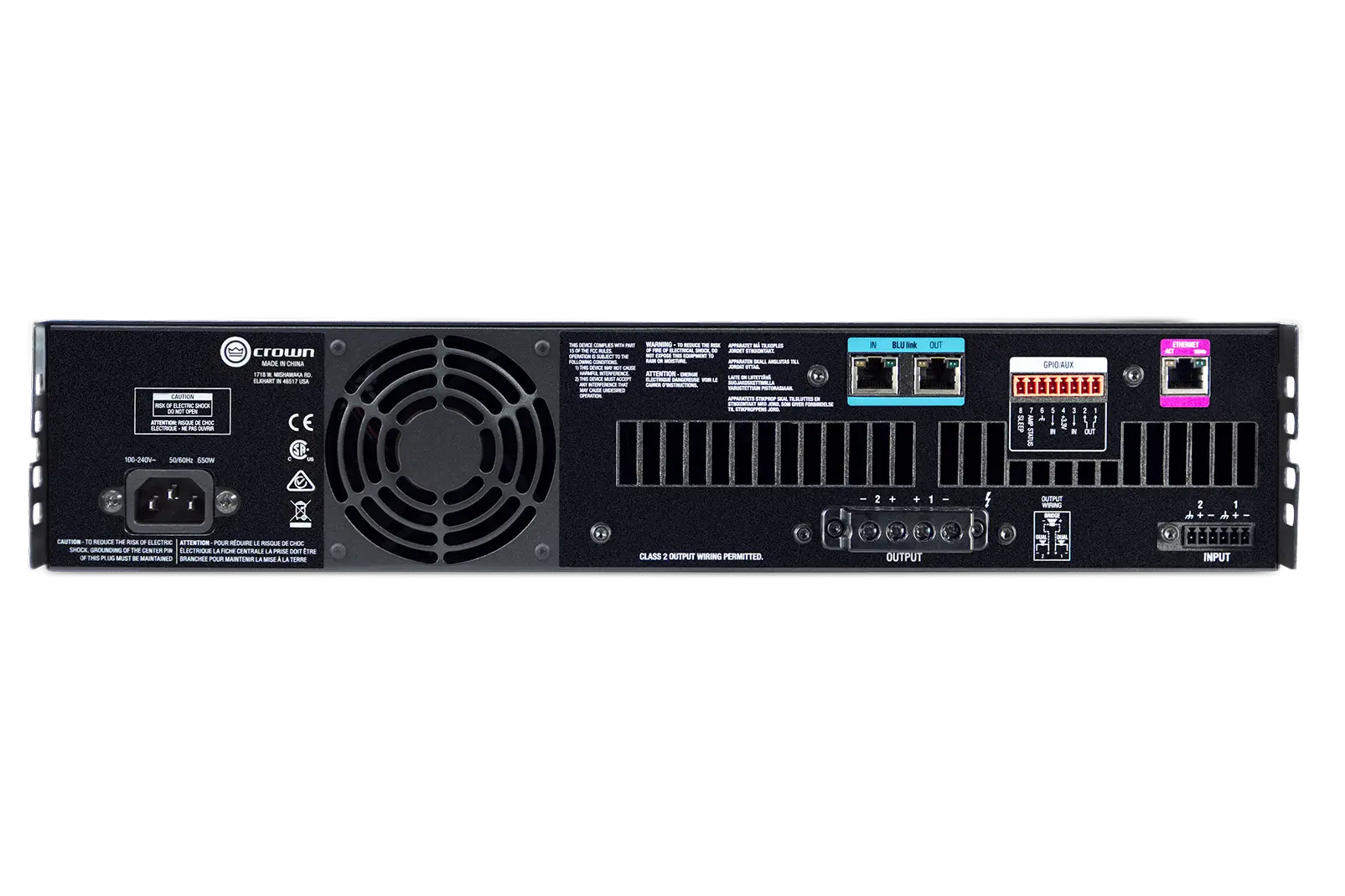 Amplificador analógico de 2 canais, 1200W por canal de saída - Imagem 7