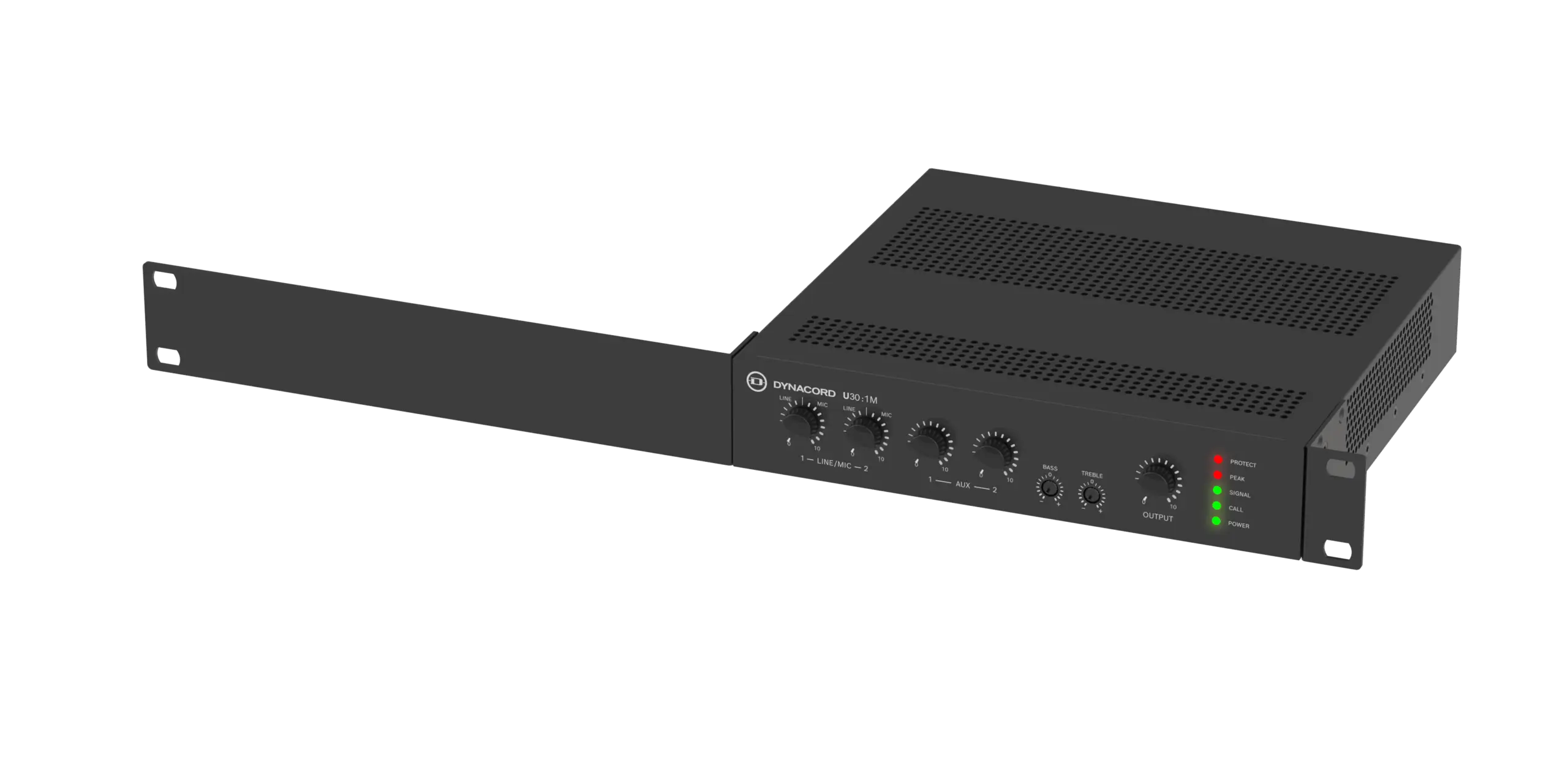 Mixer/amplificador com 4 entradas, 1 canal de 30W de saída  - Imagem 4