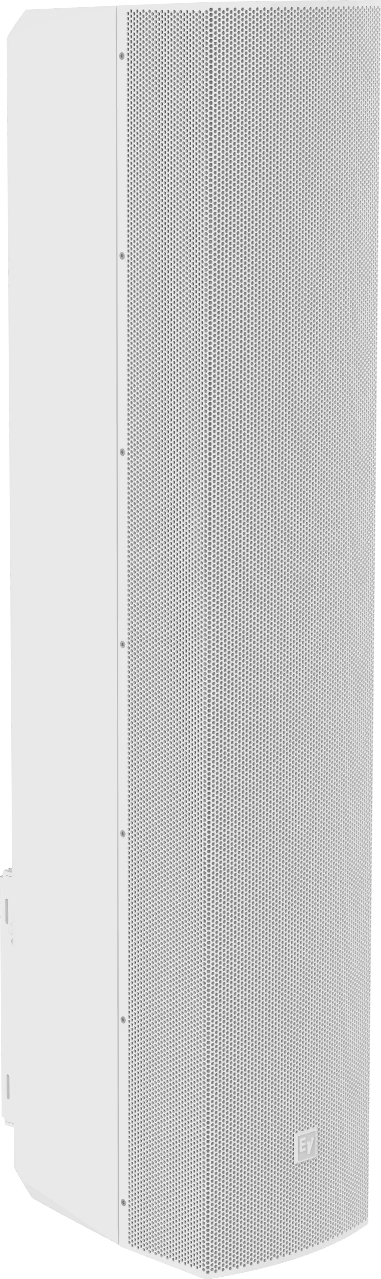 Caixa acústica de coluna com 12 alto-falantes de 2,5” + 2 Alto-falantes de 6,5” ativos com certificação EN54-24