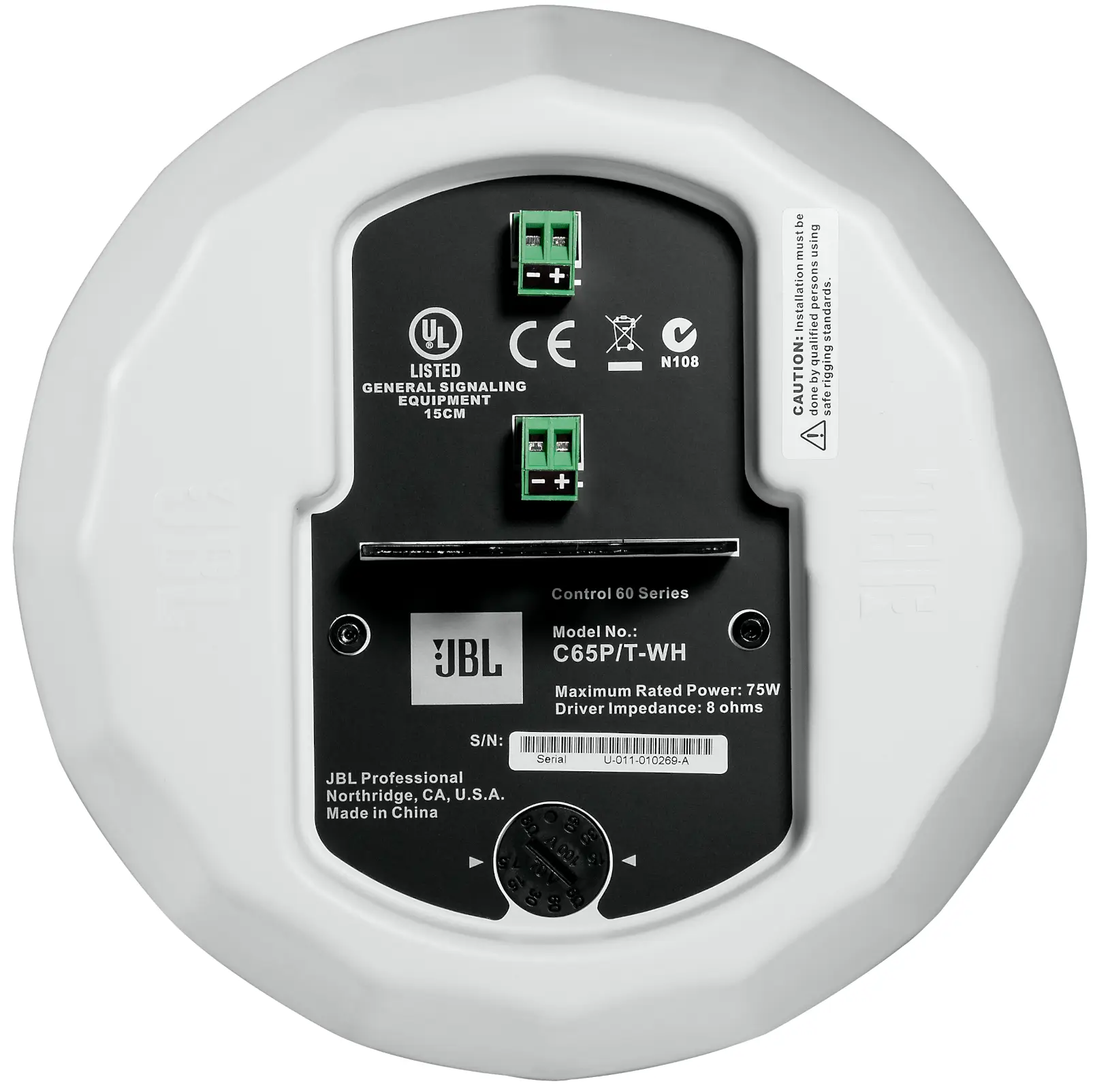 Caixa acústica pendente de 5,25” Full-range - Imagem 6