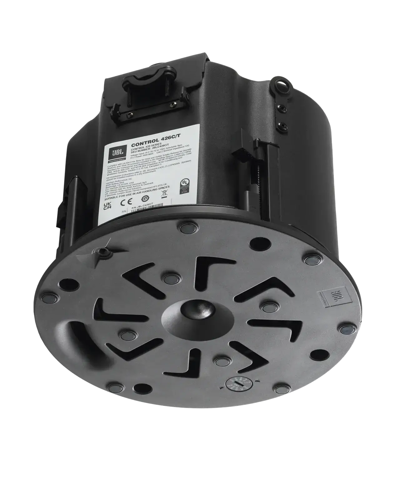 Alto-falante de teto coaxial, bidirecional de 6,5" equipado com CRBI™ e norma UL1480 - Imagem 4