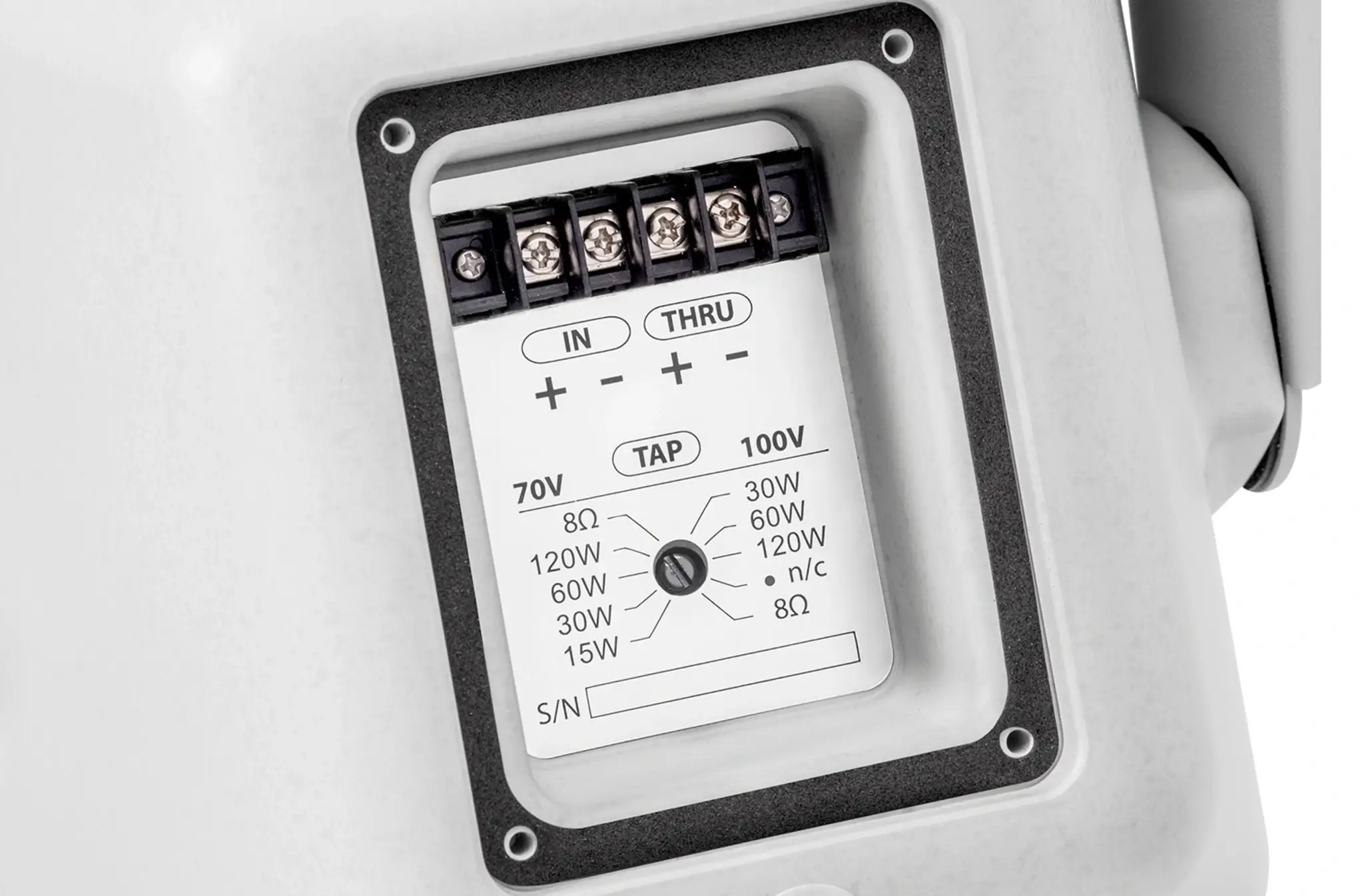Caixa acúsitca coaxial compacta de 6,5" de 2 vias para todas as condições climáticas - Imagem 5
